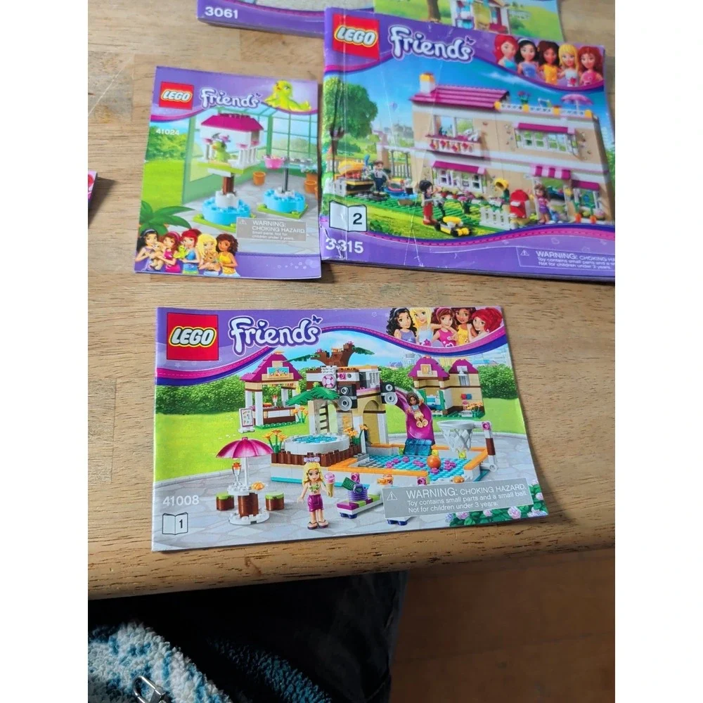 LEGO FRIENDS Instruction Manuals: Lot of 16 Booklets Disney‎ Princess